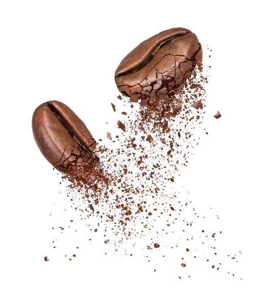 roasted coffee beans, whole bean coffee, dark roast coffee, coffee, coffee grounds, brand awareness, minimalist, energetic, fresh, brown, neutral